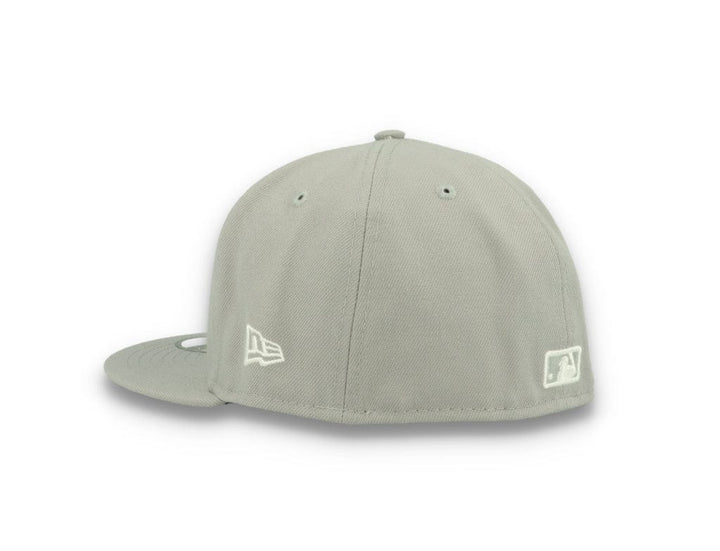 59FIFTY MLB Basic Los Angeles Dodgers  Grey/White - LOKK