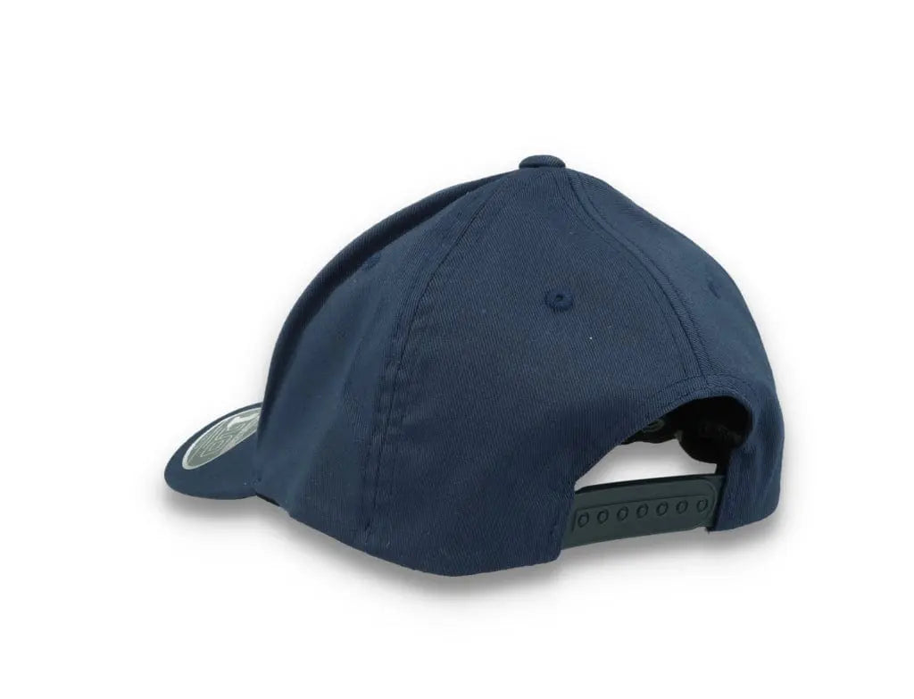 Flexfit 7706FF Curved Visor Snapback Navy - LOKK