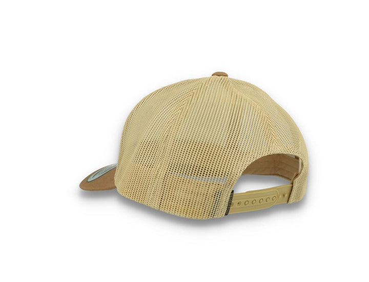 Yellowstone National Park Patch Trucker Dark Tan - LOKK