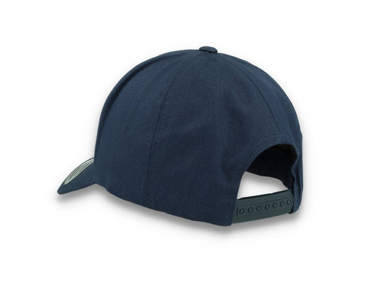 5-Panel Curved Classic Snapback Navy - 7707 - LOKK