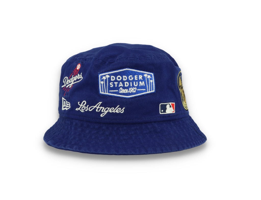 MLB Multi Patch Bucket Los Angeles Dodgers Blue - LOKK