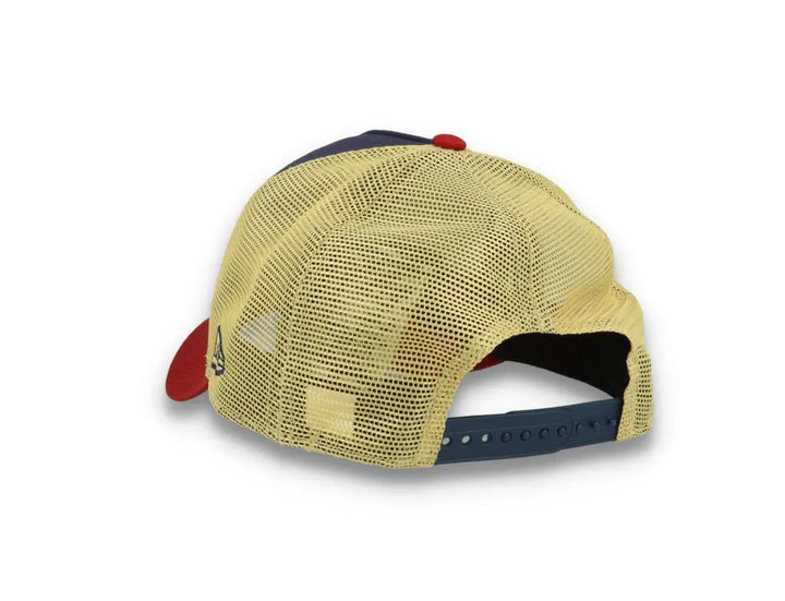 New Era Patch Trucker Cap New Era Navy/Red/Gold - LOKK