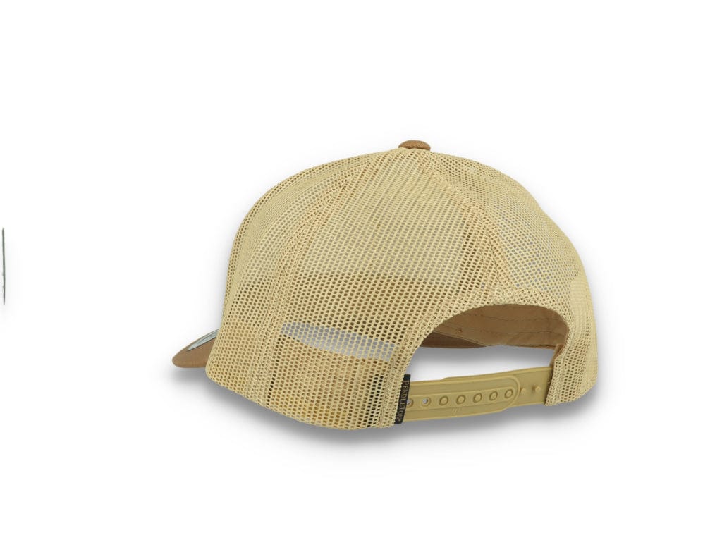 Yellowstone National Park Patch Trucker Dark Tan - LOKK