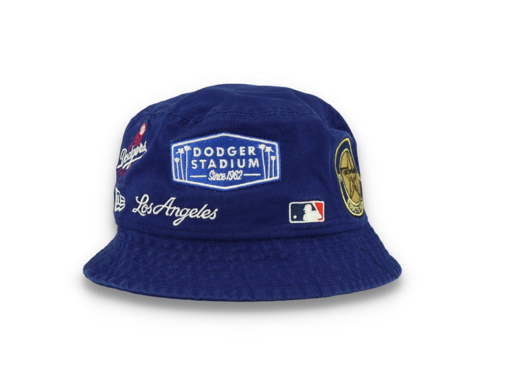 MLB Multi Patch Bucket Los Angeles Dodgers Blue - LOKK