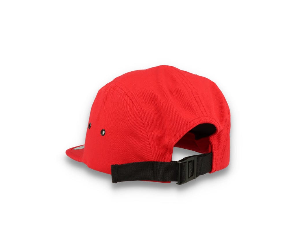 Red 5-Panel Classic Jockey Cap - Yupoong 7005 - LOKK