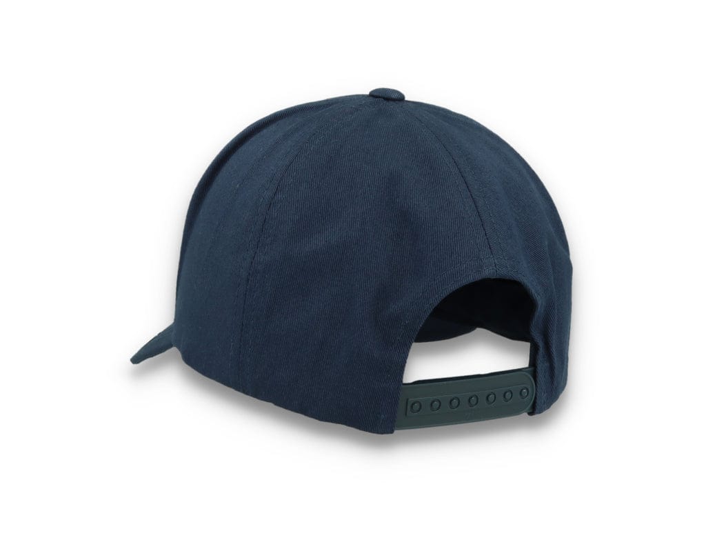 5-Panel Curved Classic Snapback Navy - 7707 - LOKK