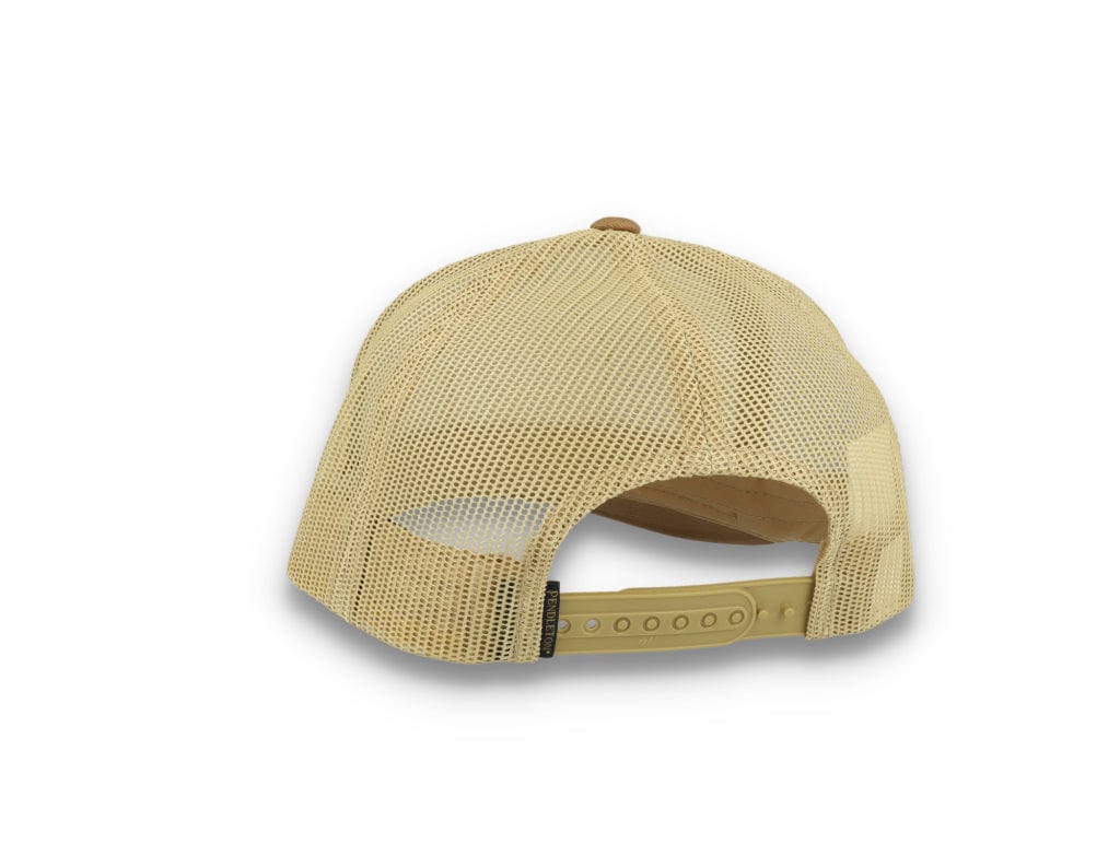 Yellowstone National Park Patch Trucker Dark Tan - LOKK