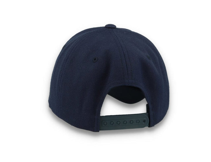 Premium Curved Visor Cap Snapback Navy - Yupoong 6789M - LOKK