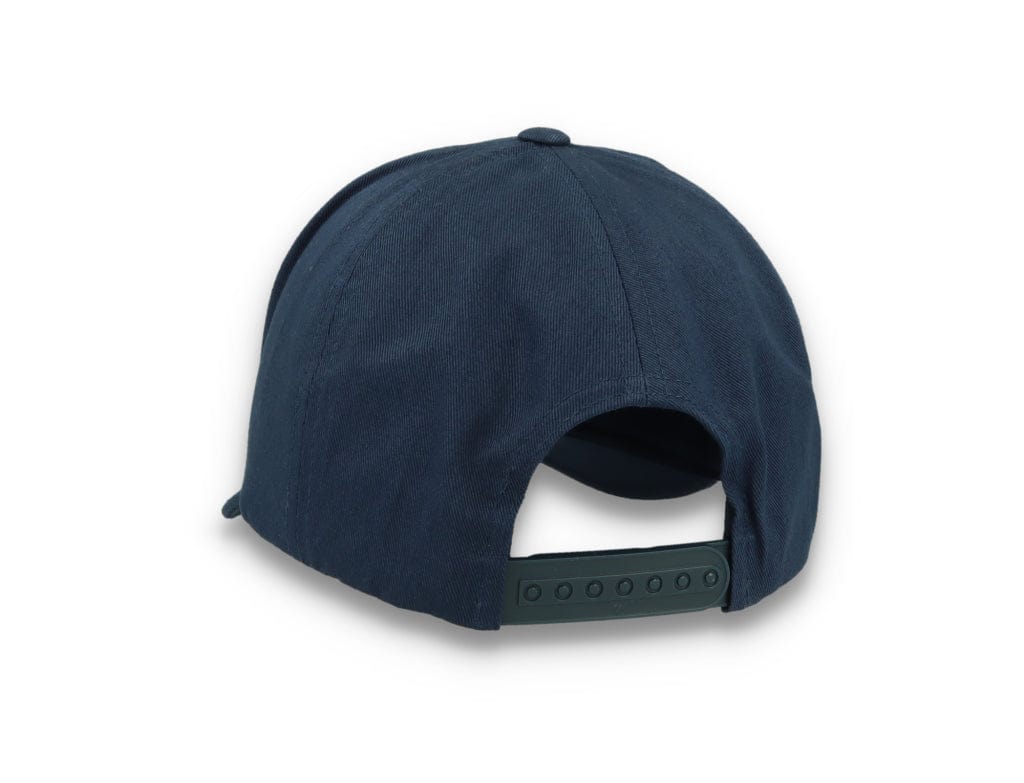 5-Panel Curved Classic Snapback Navy - 7707 - LOKK