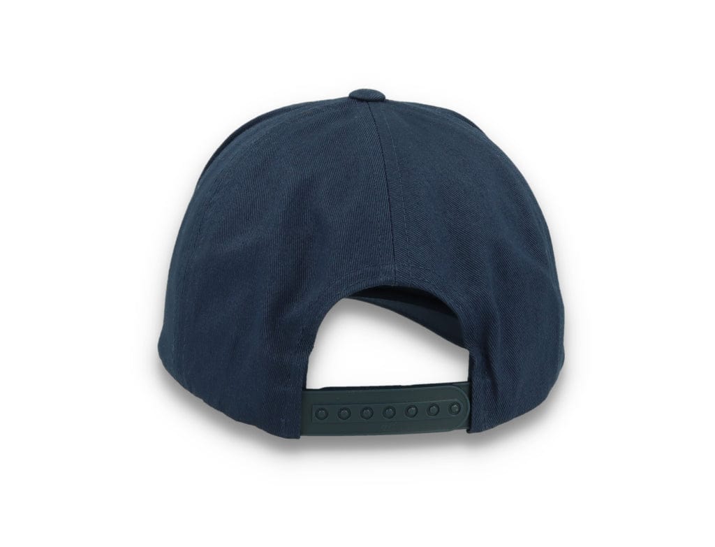 5-Panel Curved Classic Snapback Navy - 7707 - LOKK