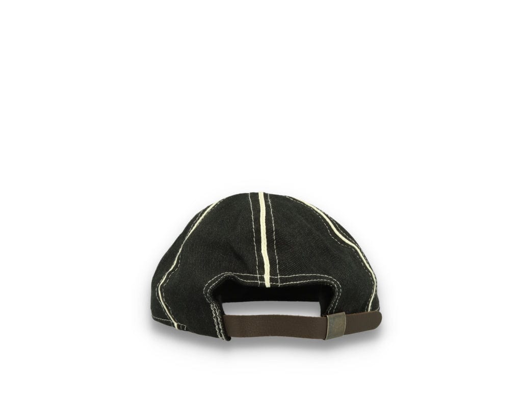 Ebbets Vintage Twill Ballcap Black/White