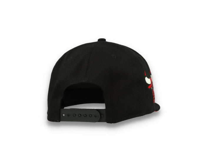 9FIFTY Flower Wordmark Chicago Bulls Black - LOKK