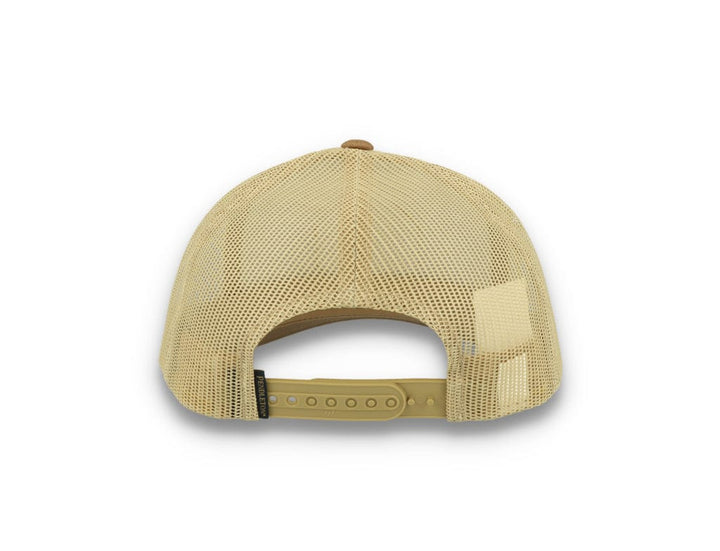 Yellowstone National Park Patch Trucker Dark Tan - LOKK
