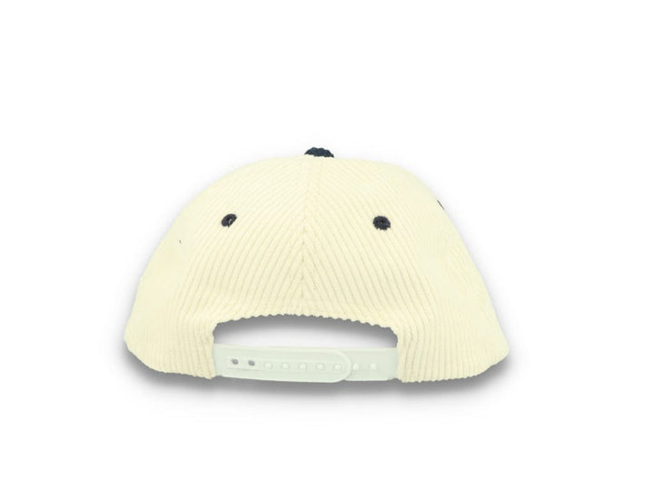 Bolt Corduroy Cap Ecru/Blue - LOKK
