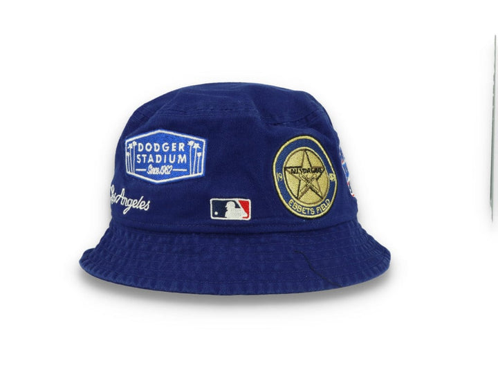 MLB Multi Patch Bucket Los Angeles Dodgers Blue - LOKK
