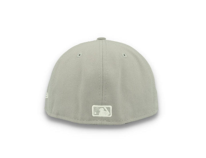 59FIFTY MLB Basic Los Angeles Dodgers  Grey/White - LOKK