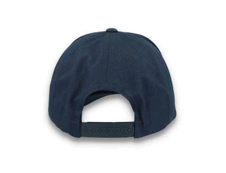 5-Panel Curved Classic Snapback Navy - 7707 - LOKK