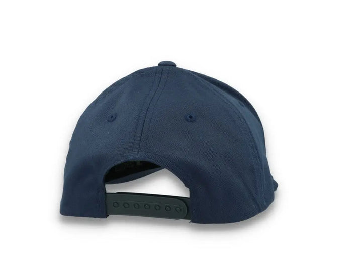 Flexfit 7706FF Curved Visor Snapback Navy - LOKK