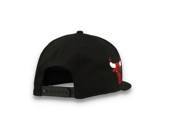 9FIFTY Flower Wordmark Chicago Bulls Black - LOKK