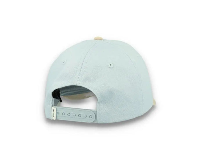 Baseball Cap Contrast Suede II Summer Sky/Light Desert Sand - LOKK