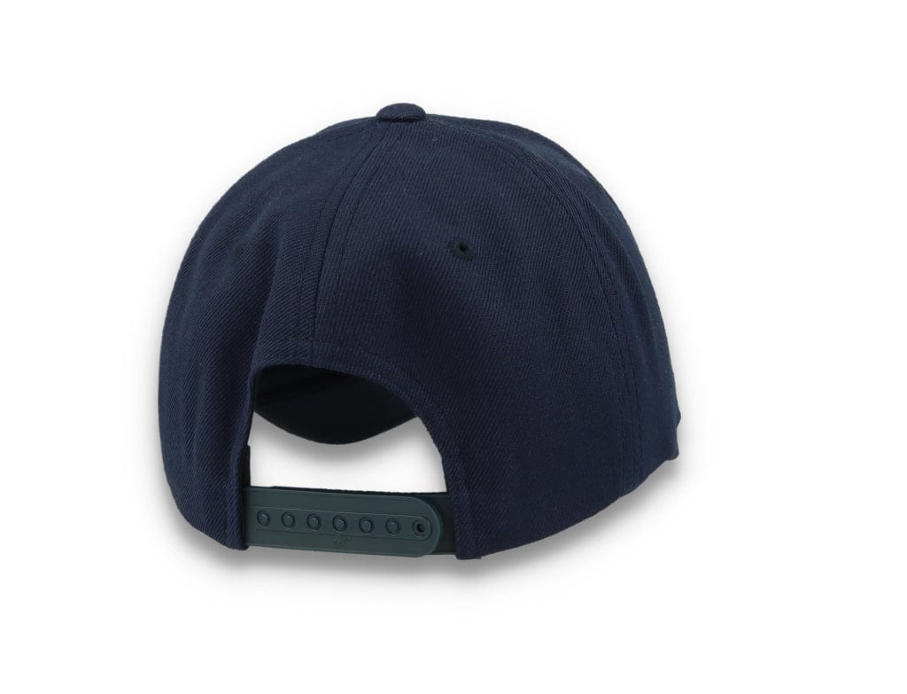 Premium Curved Visor Cap Snapback Navy - Yupoong 6789M - LOKK