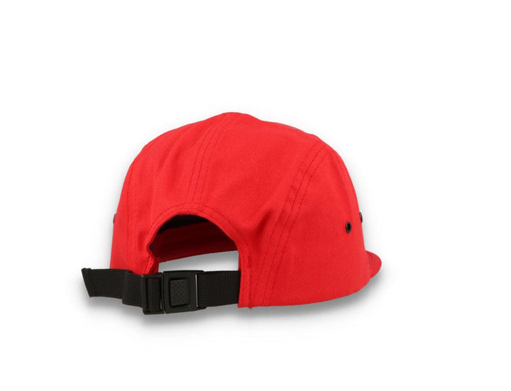 Red 5-Panel Classic Jockey Cap - Yupoong 7005 - LOKK