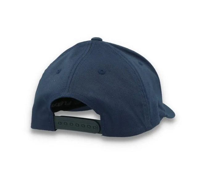 Flexfit 7706FF Curved Visor Snapback Navy - LOKK