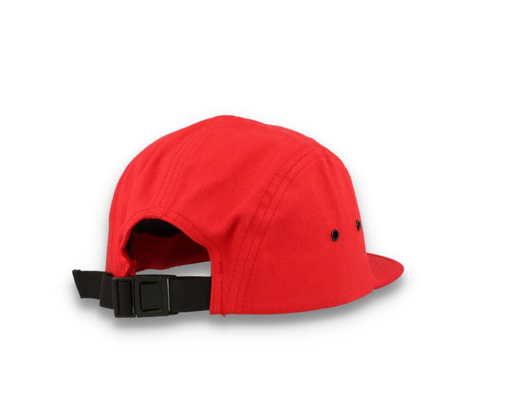 Red 5-Panel Classic Jockey Cap - Yupoong 7005 - LOKK