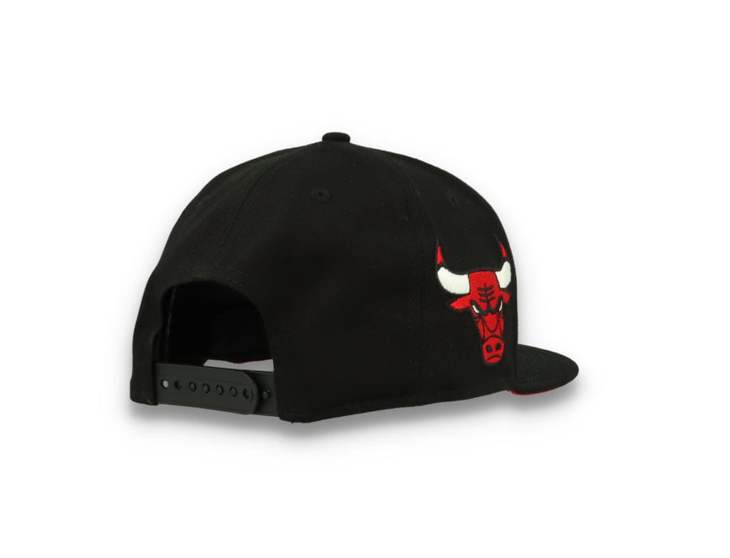 9FIFTY Flower Wordmark Chicago Bulls Black - LOKK