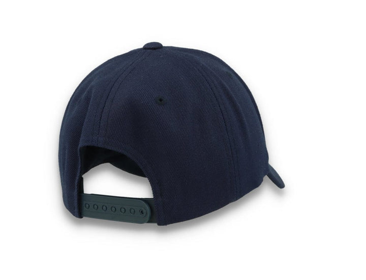 Premium Curved Visor Cap Snapback Navy - Yupoong 6789M - LOKK