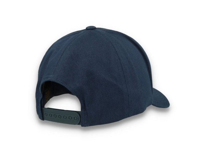 5-Panel Curved Classic Snapback Navy - 7707 - LOKK