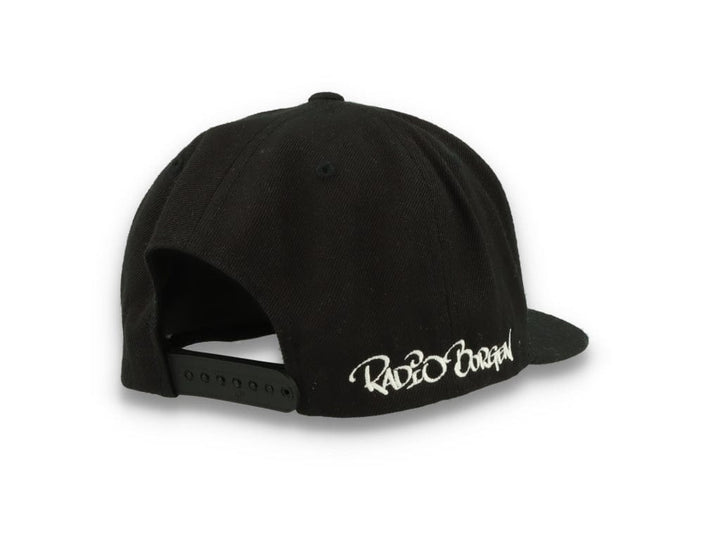 LOKK X RADIO BORGEN Snapback Black/Grey/White - LOKK