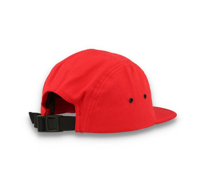 Red 5-Panel Classic Jockey Cap - Yupoong 7005 - LOKK