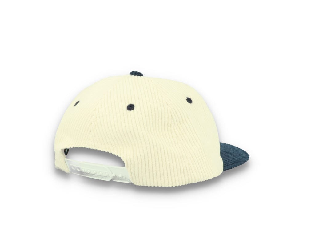 Bolt Corduroy Cap Ecru/Blue - LOKK