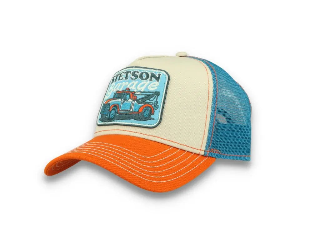 Trucker Cap Stetson's Garage Orange/Sand - LOKK