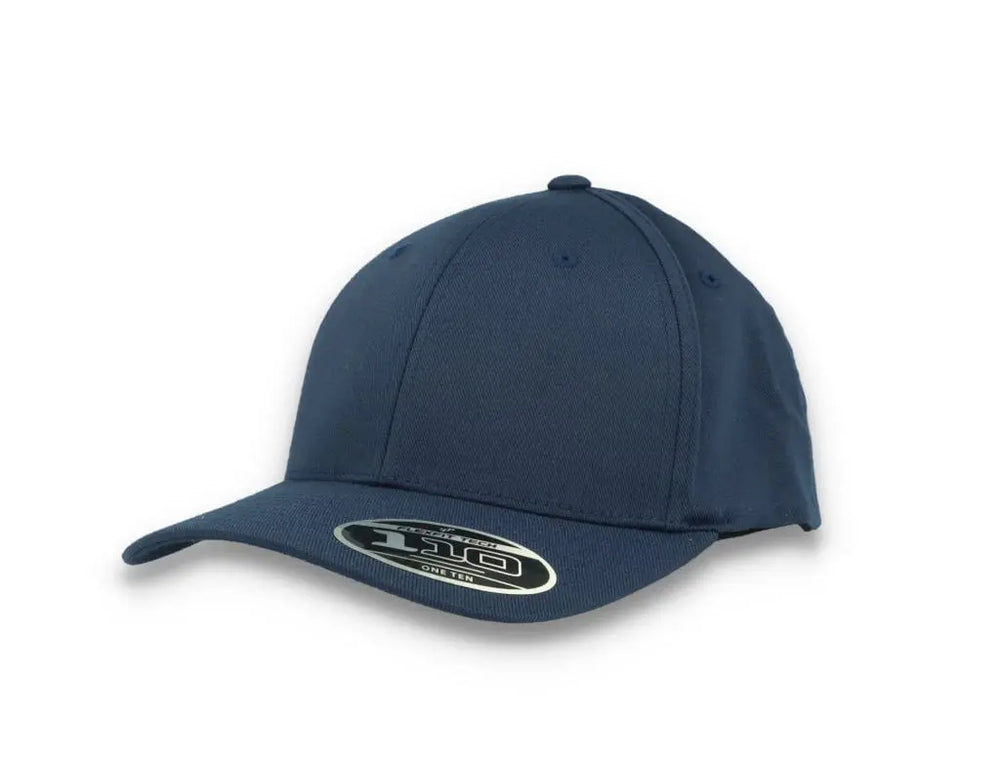 Flexfit 7706FF Curved Visor Snapback Navy - LOKK