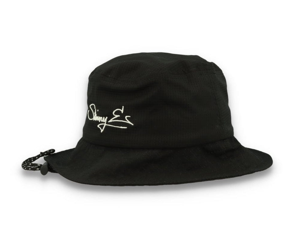 Skinny E Bucket Hat Tech Black - LOKK