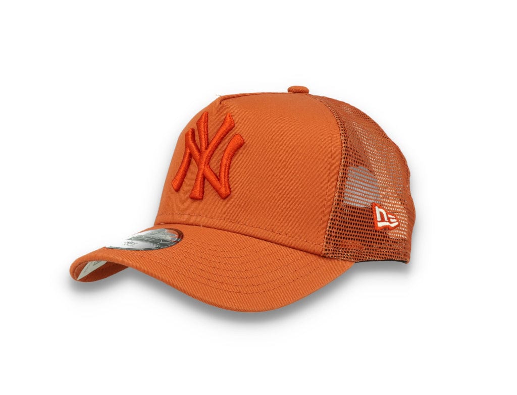 Kids Tonal Mesh Trucker New York Yankees  Rust Orange - LOKK