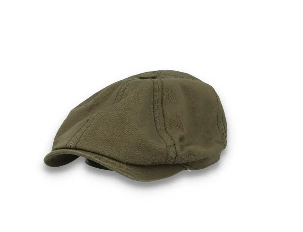 6-Panel Cap Cotton Twill Military Olive - LOKK