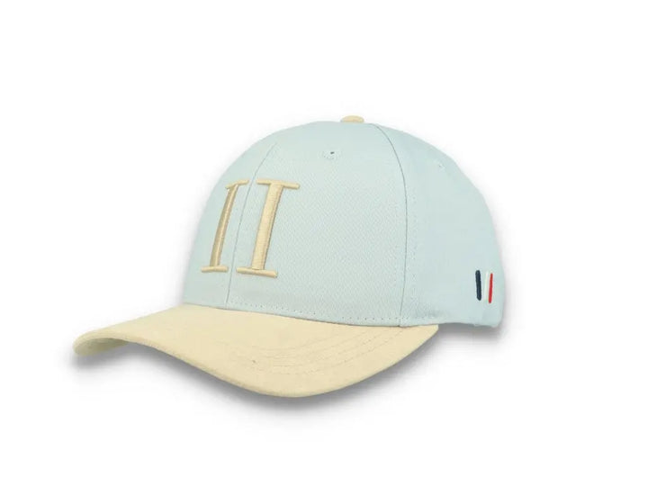 Baseball Cap Contrast Suede II Summer Sky/Light Desert Sand - LOKK