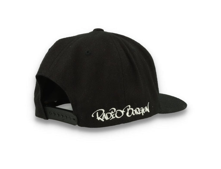 LOKK X RADIO BORGEN Snapback Black/Grey/White - LOKK