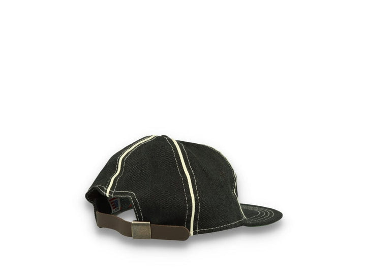 Ebbets Vintage Twill Ballcap Black/White