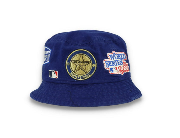 MLB Multi Patch Bucket Los Angeles Dodgers Blue - LOKK