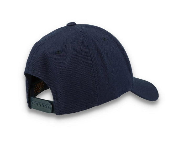 Premium Curved Visor Cap Snapback Navy - Yupoong 6789M - LOKK