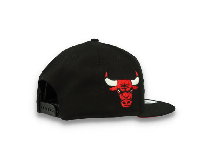 9FIFTY Flower Wordmark Chicago Bulls Black - LOKK