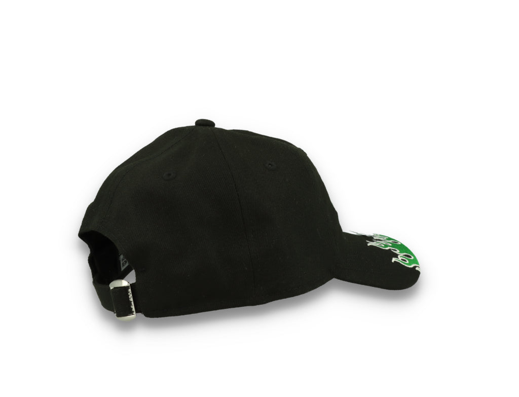 9TWENTY Race New Era Black Kelly Green