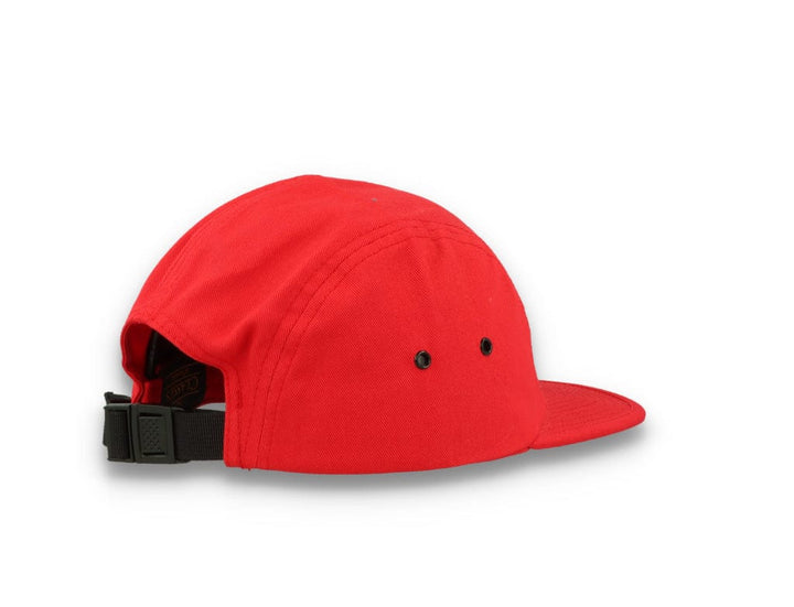 Red 5-Panel Classic Jockey Cap - Yupoong 7005 - LOKK