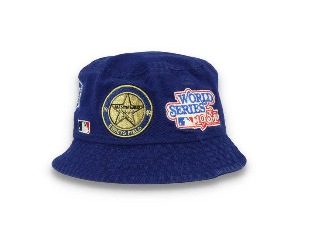 MLB Multi Patch Bucket Los Angeles Dodgers Blue - LOKK