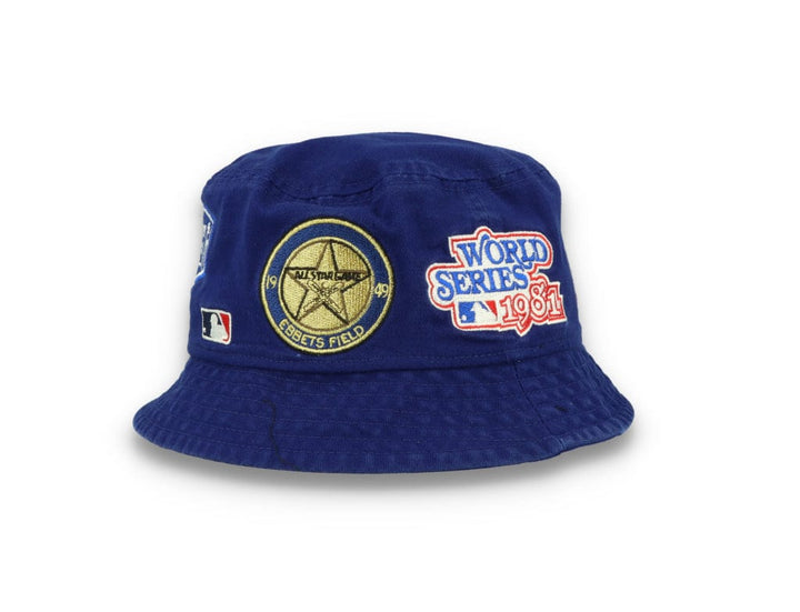 MLB Multi Patch Bucket Los Angeles Dodgers Blue - LOKK