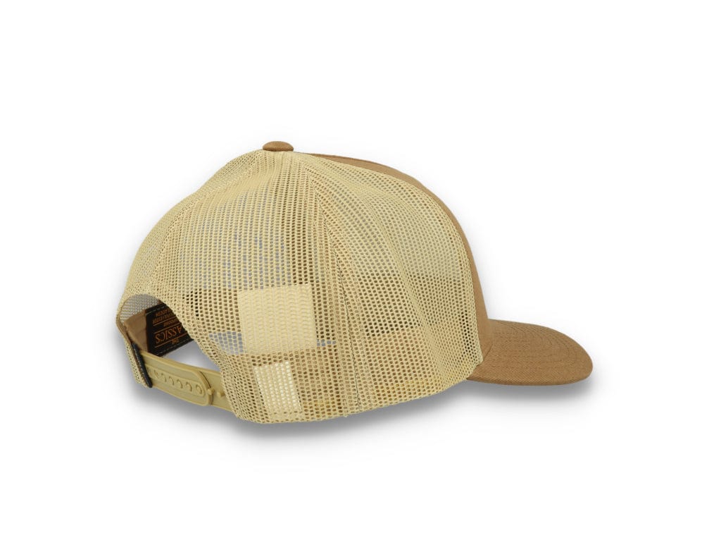 Yellowstone National Park Patch Trucker Dark Tan - LOKK